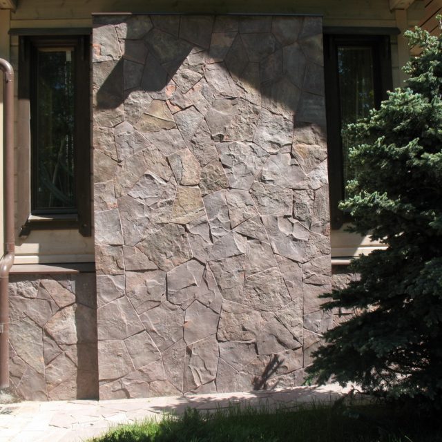 алевролит - стена